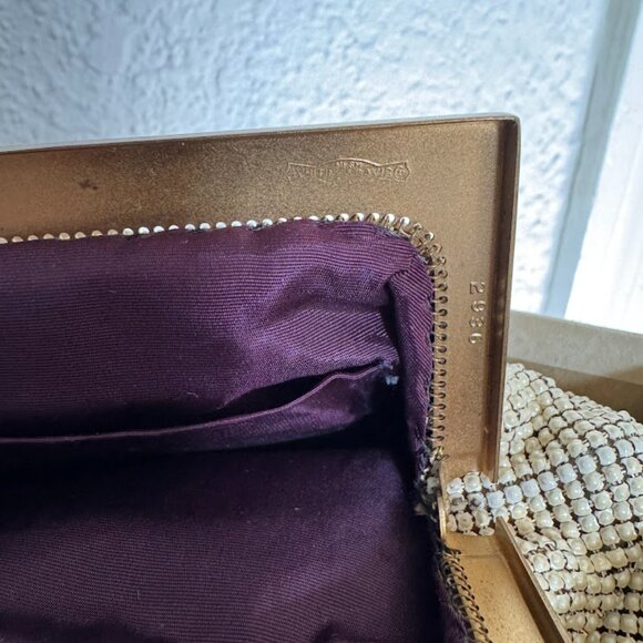 Vintage Mesh Whiting and Davis Small Clutch - Picture 5 of 12
